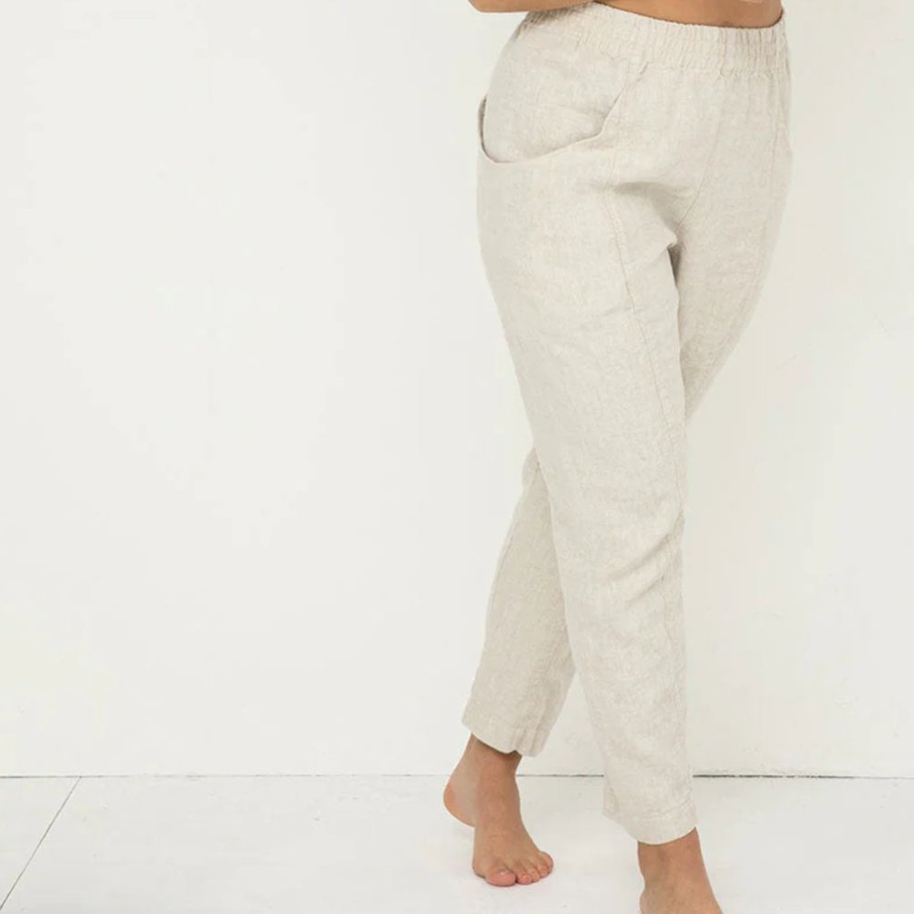 ELIZABETH SUZANN Clyde Work Pant in Upcycled Cotton Canvas - Picture 6 of 10